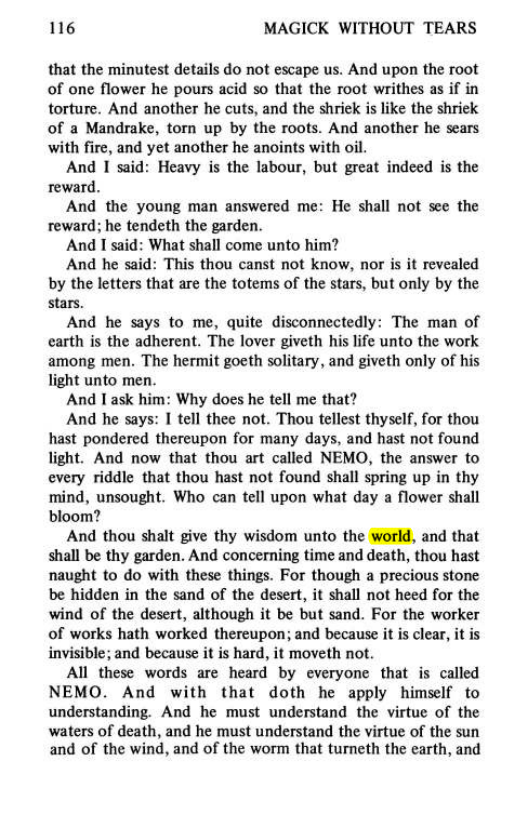 Original scan of Magick Without Tears, PDF page 149