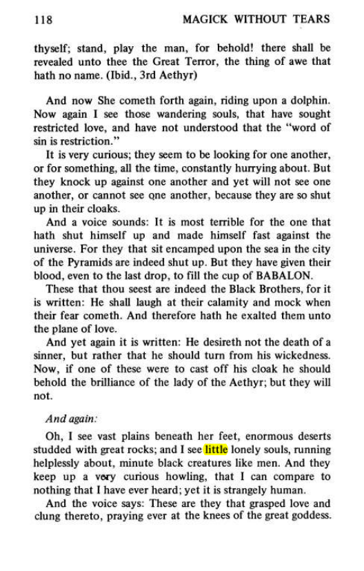 Original scan of Magick Without Tears, PDF page 151