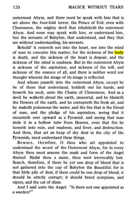 Original scan of Magick Without Tears, PDF page 153