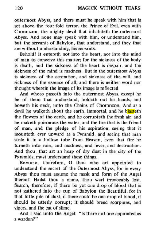 Original scan of Magick Without Tears, PDF page 153