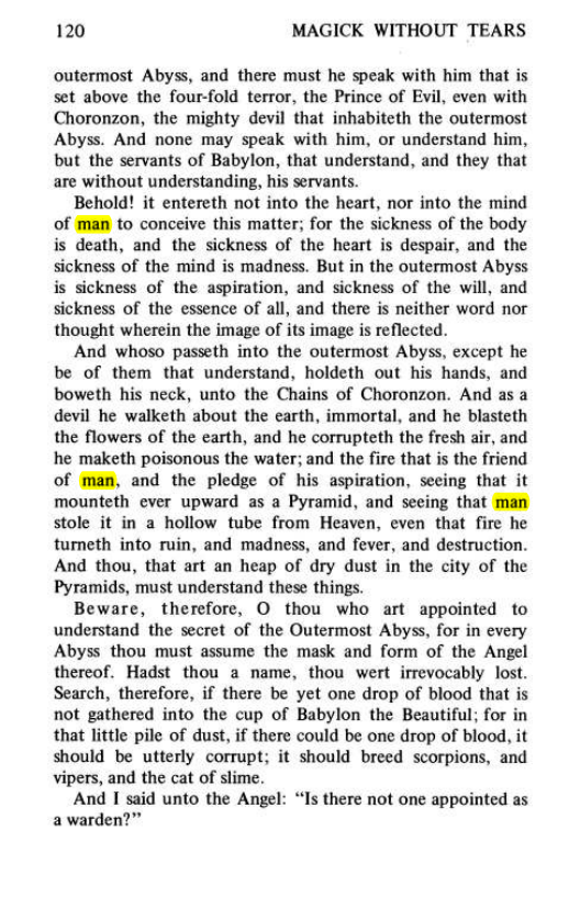Original scan of Magick Without Tears, PDF page 153