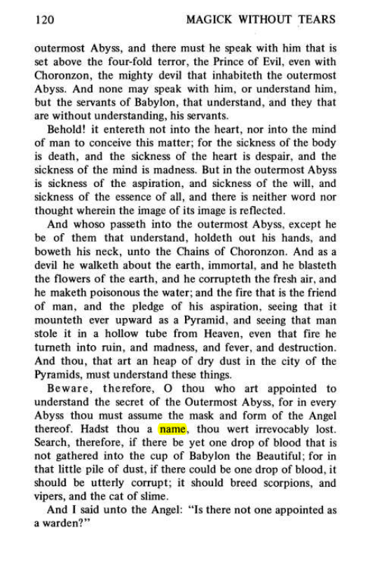 Original scan of Magick Without Tears, PDF page 153