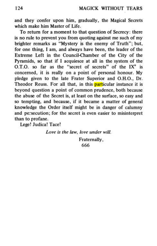 Original scan of Magick Without Tears, PDF page 157