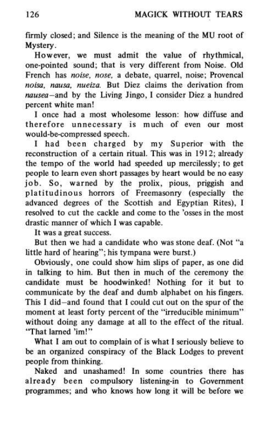 Original scan of Magick Without Tears, PDF page 159