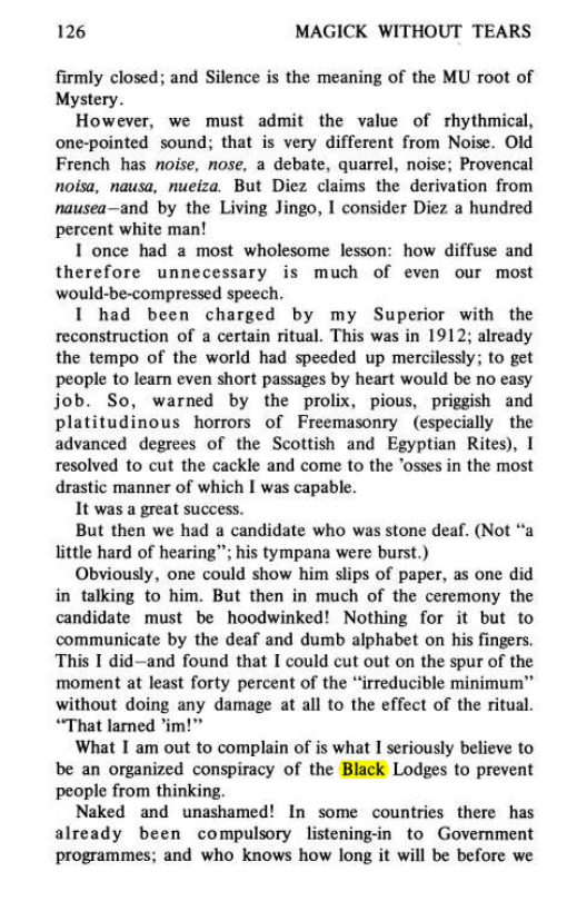 Original scan of Magick Without Tears, PDF page 159