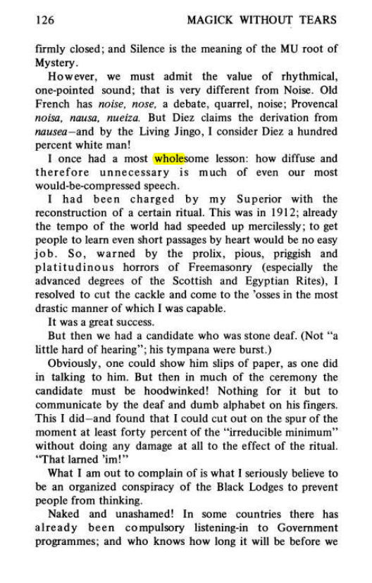 Original scan of Magick Without Tears, PDF page 159