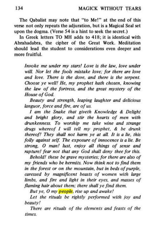 Original scan of Magick Without Tears, PDF page 167