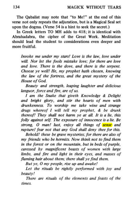 Original scan of Magick Without Tears, PDF page 167