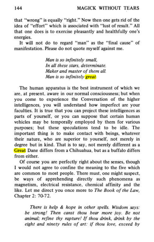 Original scan of Magick Without Tears, PDF page 177