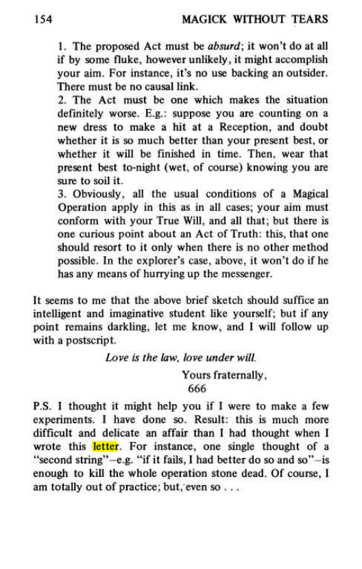 Original scan of Magick Without Tears, PDF page 187
