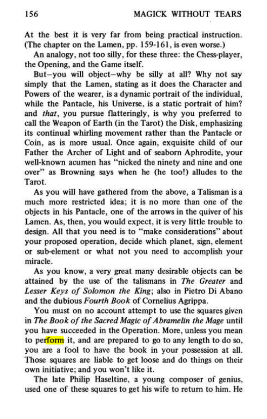Original scan of Magick Without Tears, PDF page 189