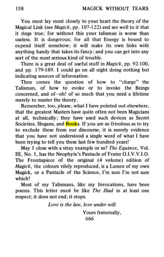 Original scan of Magick Without Tears, PDF page 191
