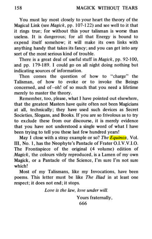 Original scan of Magick Without Tears, PDF page 191
