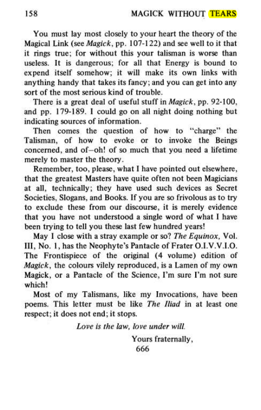 Original scan of Magick Without Tears, PDF page 191