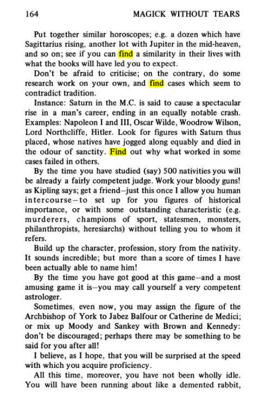 Original scan of Magick Without Tears, PDF page 197