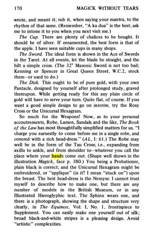 Original scan of Magick Without Tears, PDF page 203