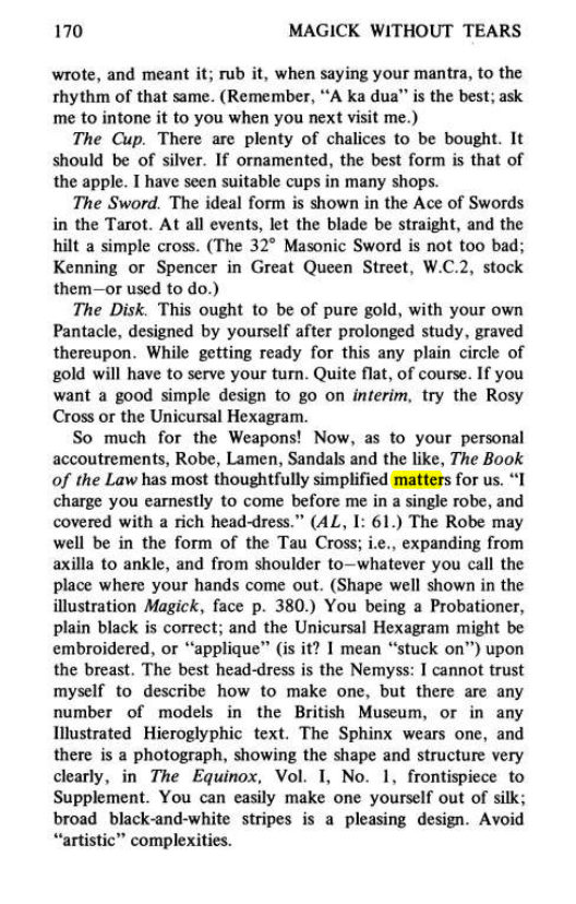 Original scan of Magick Without Tears, PDF page 203