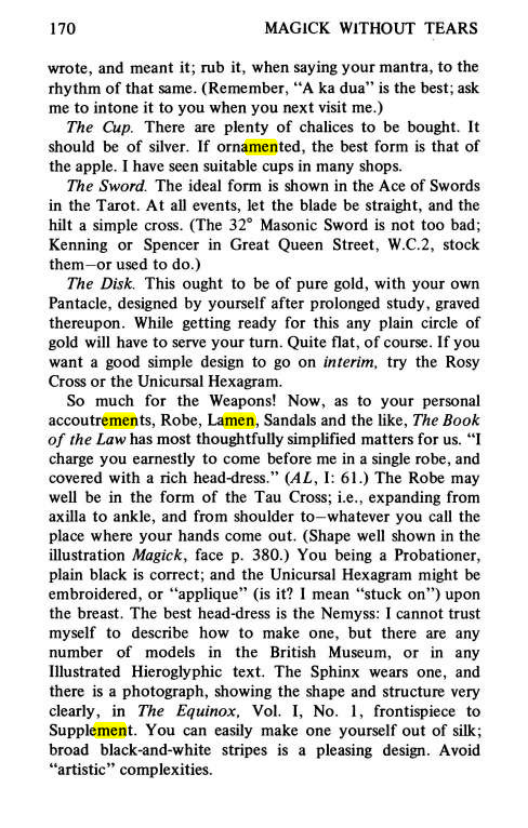 Original scan of Magick Without Tears, PDF page 203