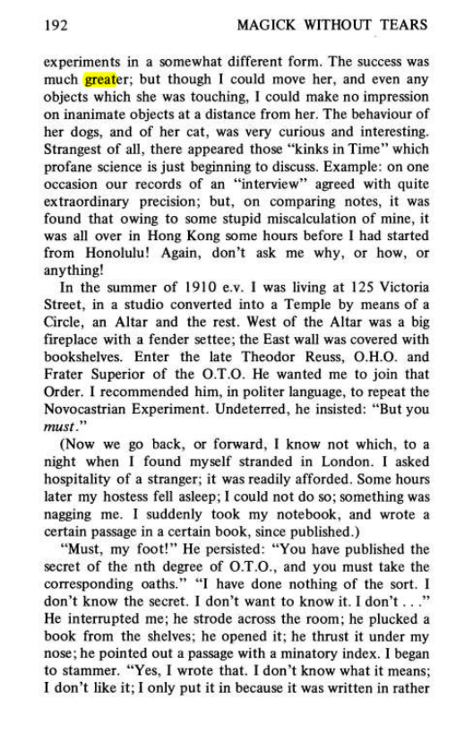 Original scan of Magick Without Tears, PDF page 225