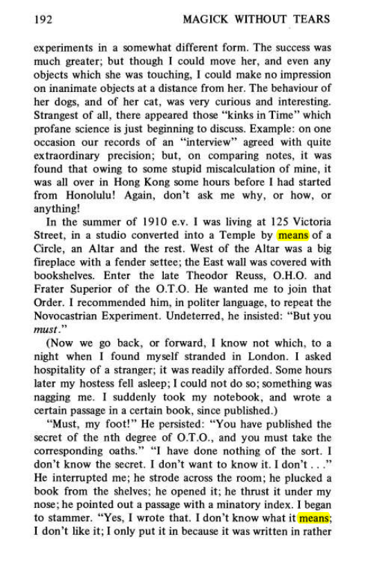 Original scan of Magick Without Tears, PDF page 225