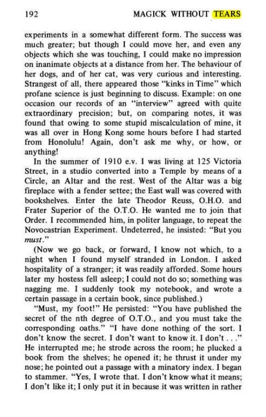 Original scan of Magick Without Tears, PDF page 225