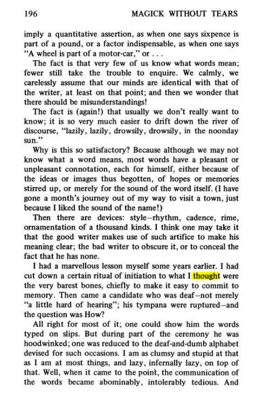 Original scan of Magick Without Tears, PDF page 229