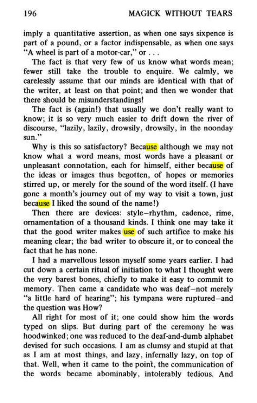 Original scan of Magick Without Tears, PDF page 229