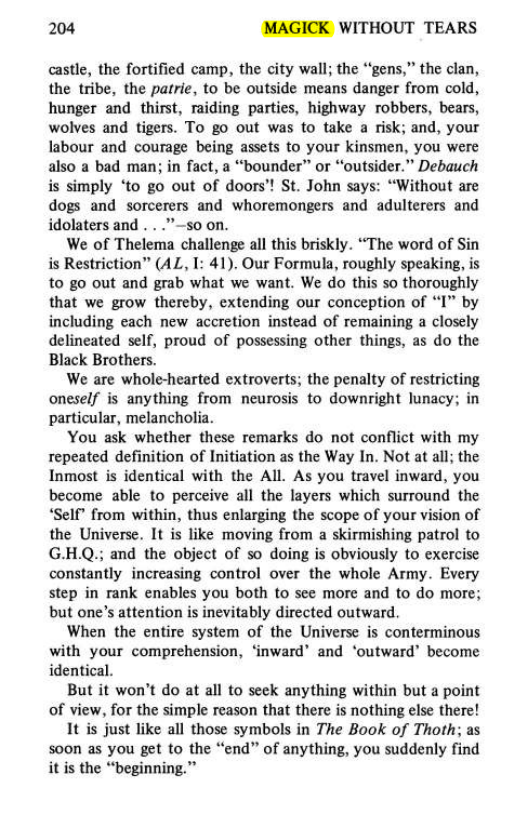 Original scan of Magick Without Tears, PDF page 237