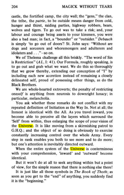 Original scan of Magick Without Tears, PDF page 237