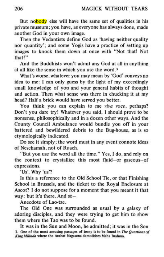 Original scan of Magick Without Tears, PDF page 239