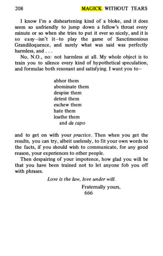 Original scan of Magick Without Tears, PDF page 241