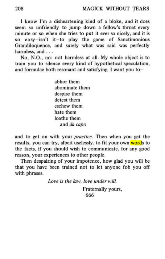 Original scan of Magick Without Tears, PDF page 241