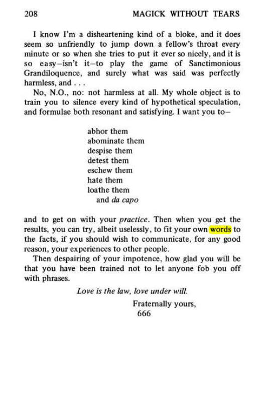 Original scan of Magick Without Tears, PDF page 241