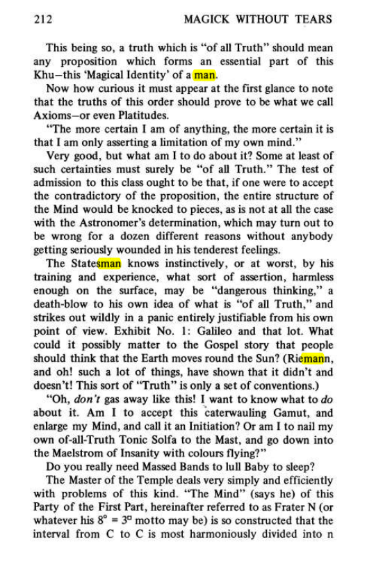 Original scan of Magick Without Tears, PDF page 245