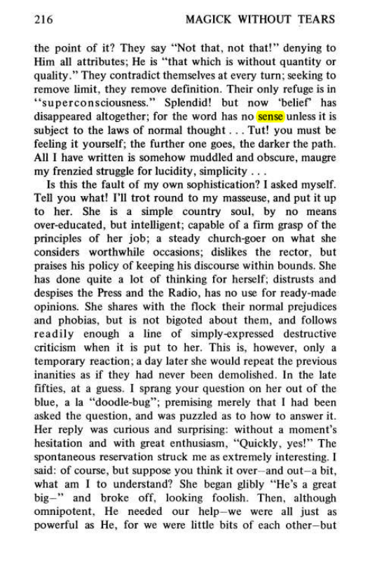 Original scan of Magick Without Tears, PDF page 249