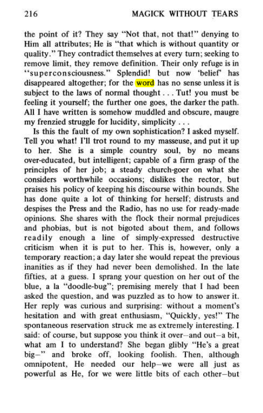 Original scan of Magick Without Tears, PDF page 249