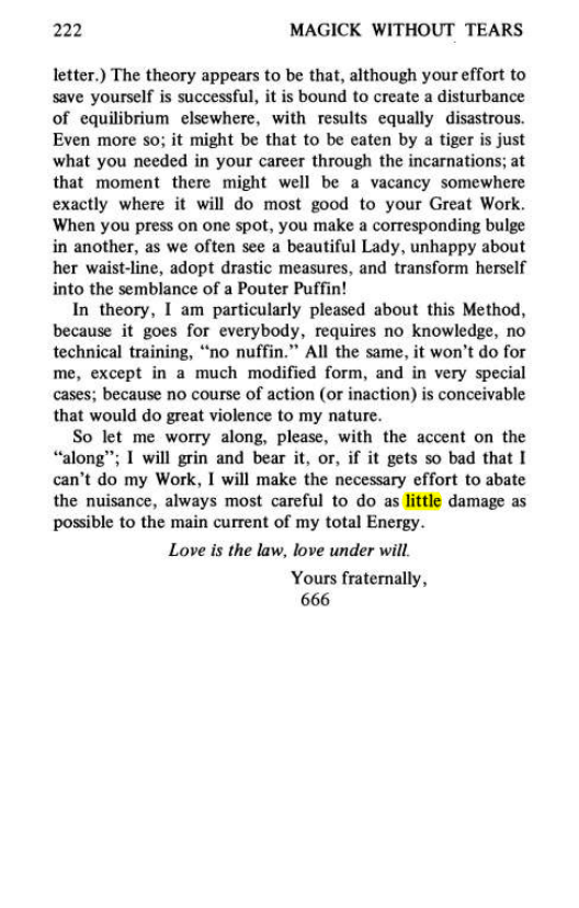 Original scan of Magick Without Tears, PDF page 255