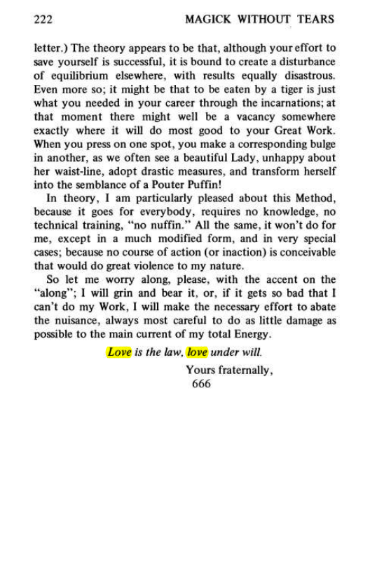 Original scan of Magick Without Tears, PDF page 255