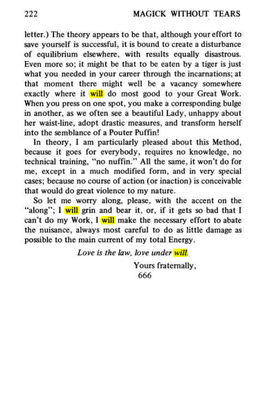 Original scan of Magick Without Tears, PDF page 255