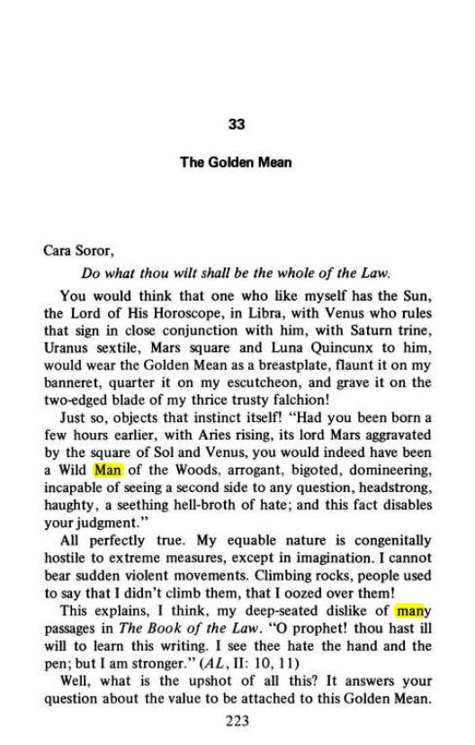Original scan of Magick Without Tears, PDF page 256
