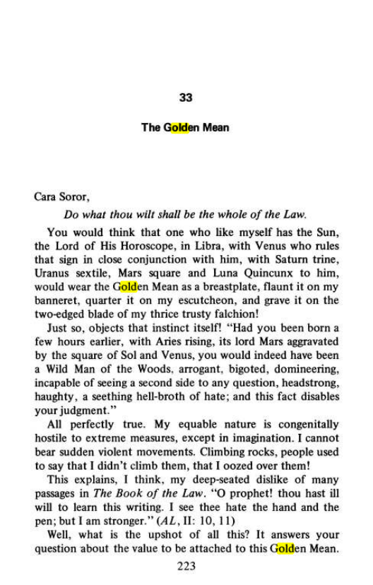 Original scan of Magick Without Tears, PDF page 256
