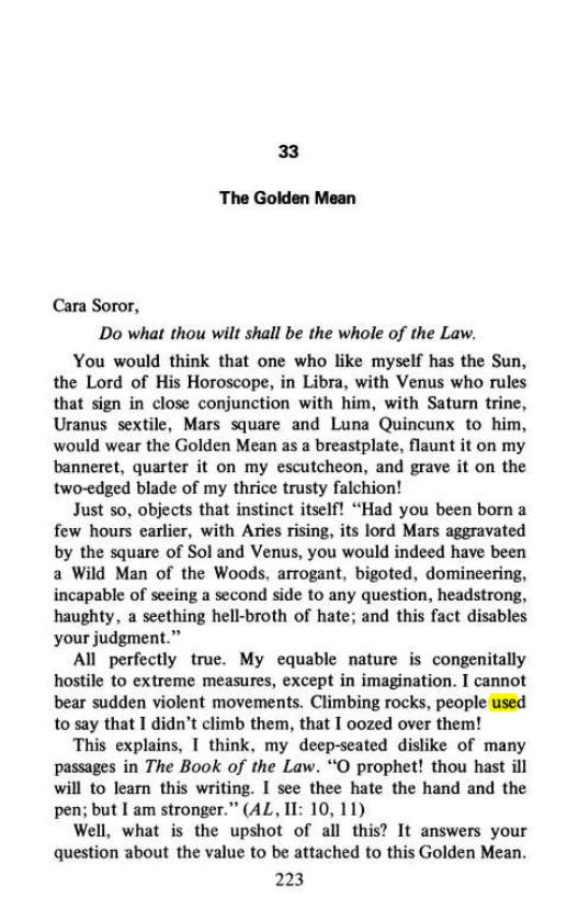 Original scan of Magick Without Tears, PDF page 256