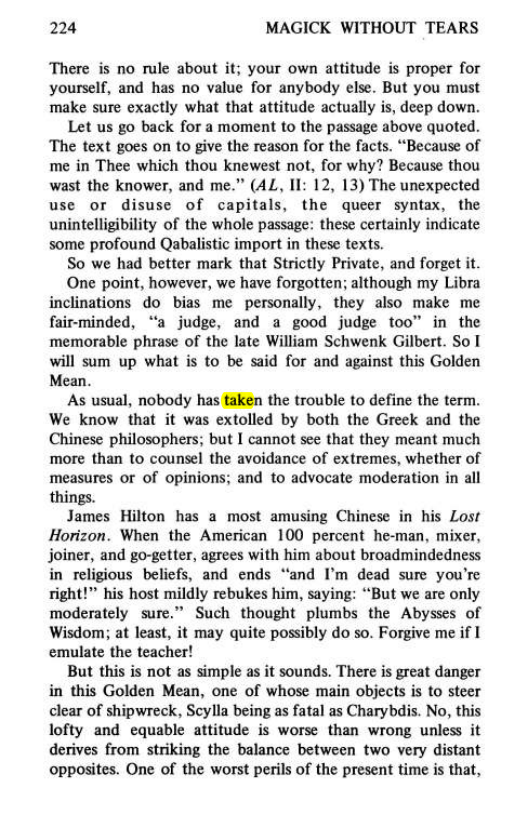 Original scan of Magick Without Tears, PDF page 257