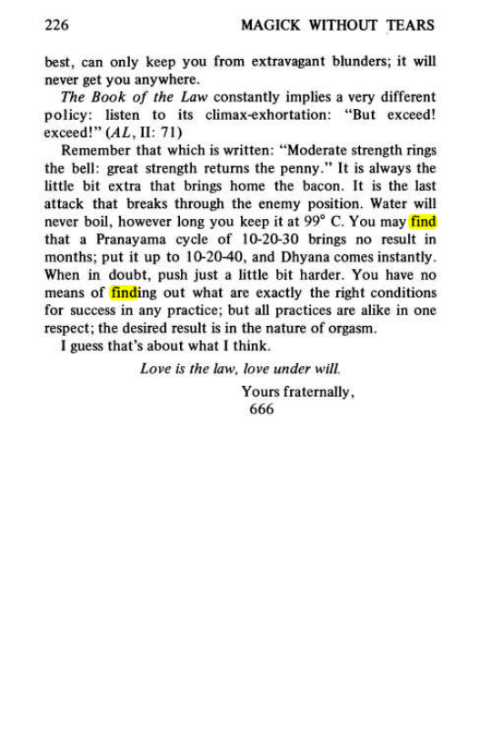 Original scan of Magick Without Tears, PDF page 259