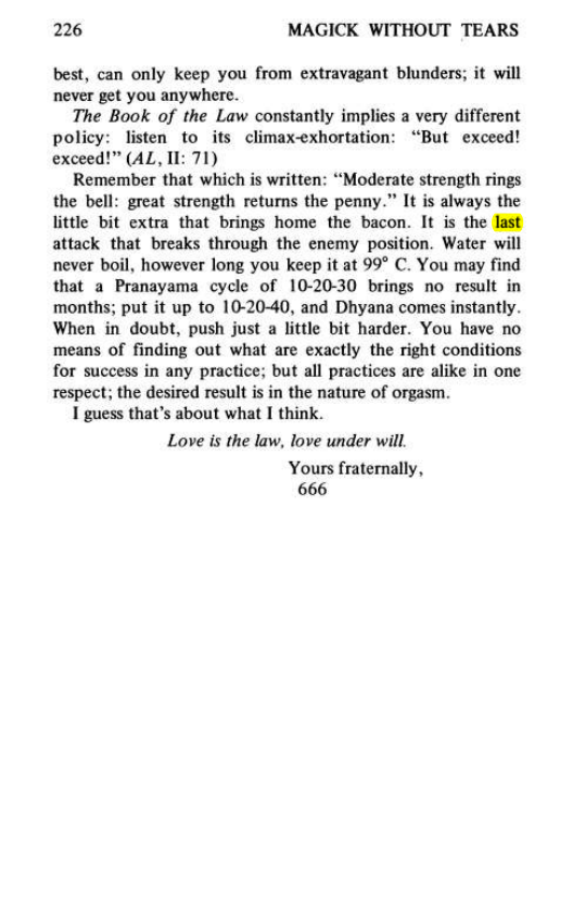 Original scan of Magick Without Tears, PDF page 259