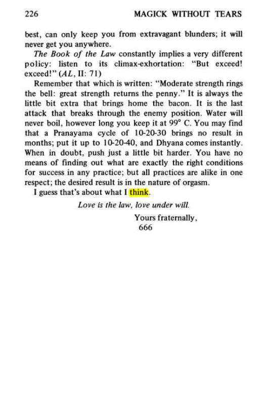 Original scan of Magick Without Tears, PDF page 259