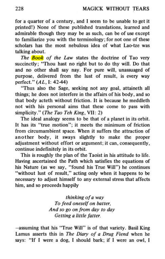 Original scan of Magick Without Tears, PDF page 261