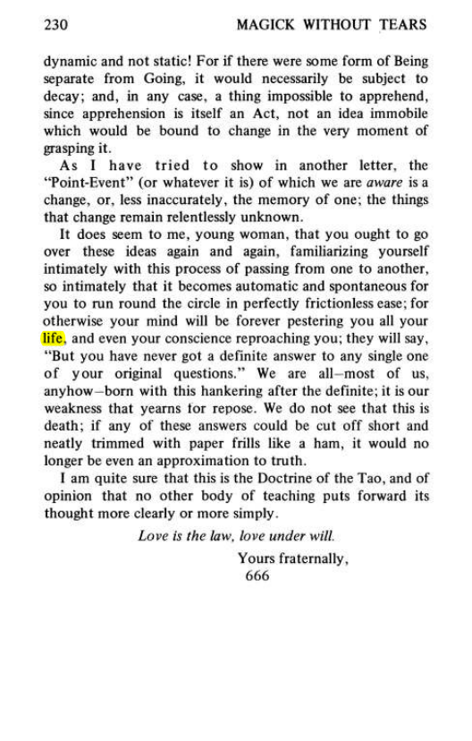 Original scan of Magick Without Tears, PDF page 263