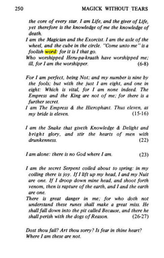 Original scan of Magick Without Tears, PDF page 283