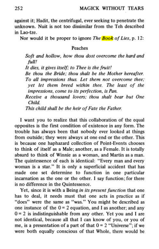 Original scan of Magick Without Tears, PDF page 285